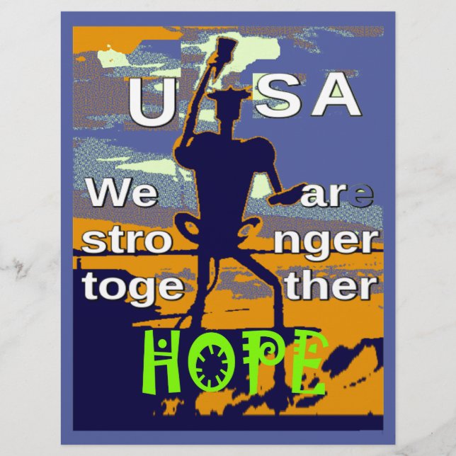 2016 US election Hillary Clinton hope Stronger Tog (Front)