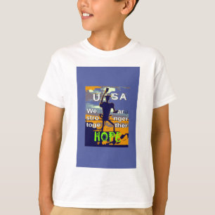 2016 US election Hillary Clinton hope Stronger Tog T-Shirt