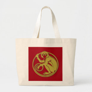 2016 year of the monkey - tote bag