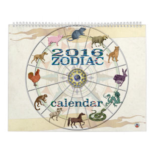 2016 Zodiac Calendar