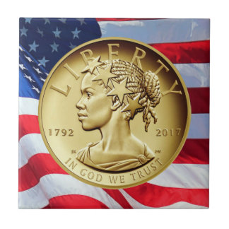 2017 American Liberty 225th Anniversary Gold Coin Tile