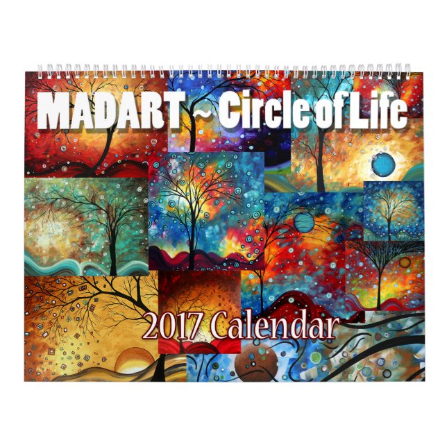 2017 Calendar Circle of Life from Megan Duncanson (Cover)
