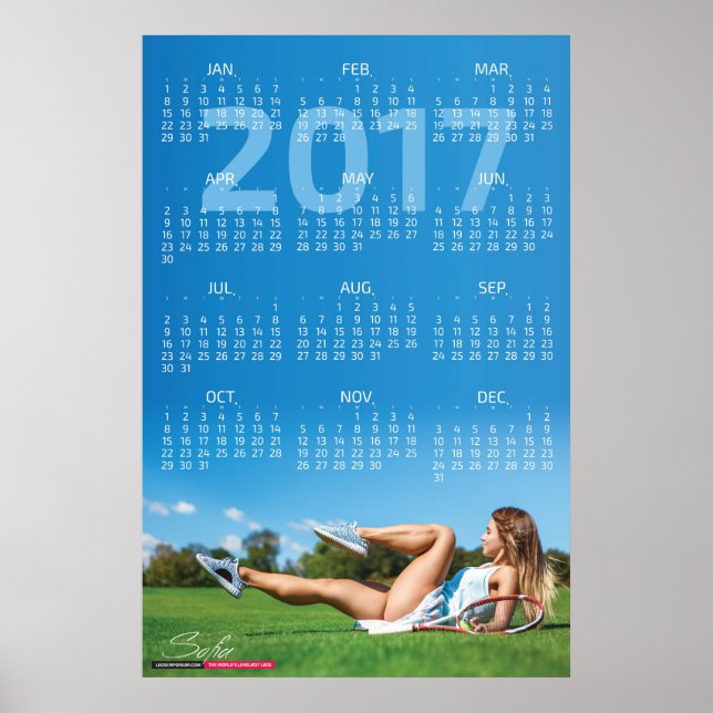 2017 Calendar Poster (Front)