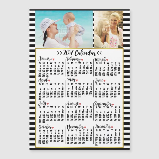 2017 Calendar (See Description for New Version)  (Front)