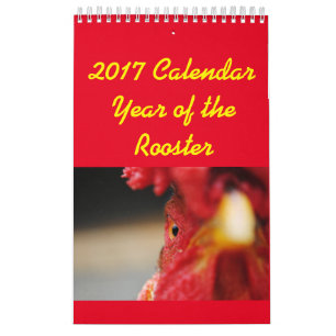 2017 Calendar Year of the Rooster