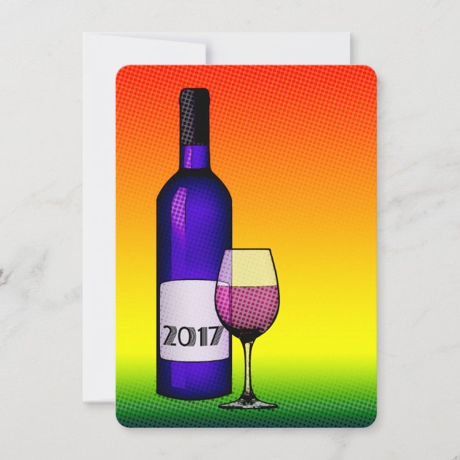 2017 Cheers! Invitation (Front)