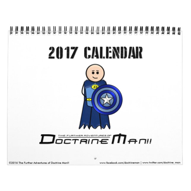 2017 Doctrine Man Calendar (Cover)