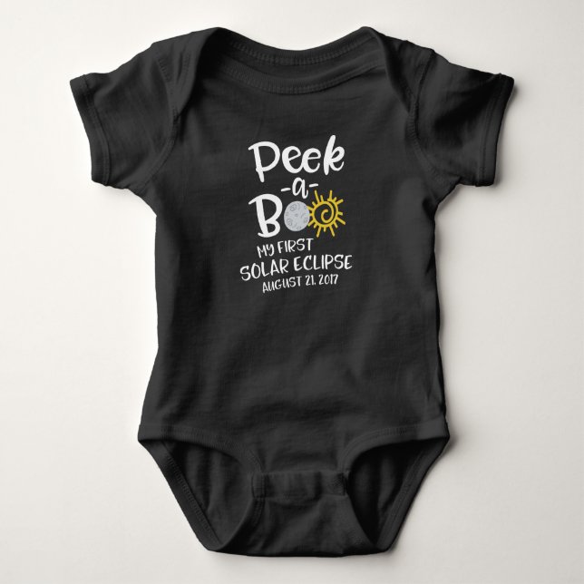 2017 Eclipse Peek-A-Boo Baby Bodysuit (Front)