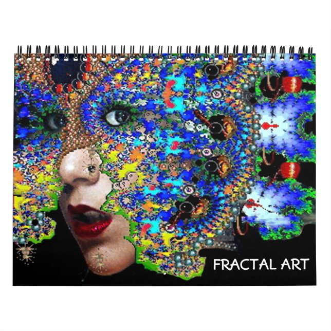 2017  FRACTAL ART COLLECTION CALENDAR (Cover)