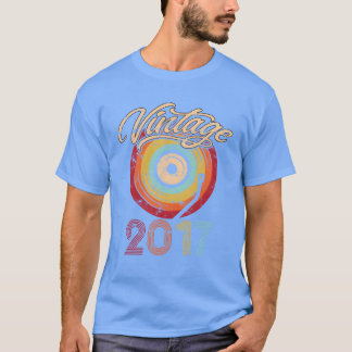 2017 Geburtstag Vinyl Vintage friends T-Shirt
