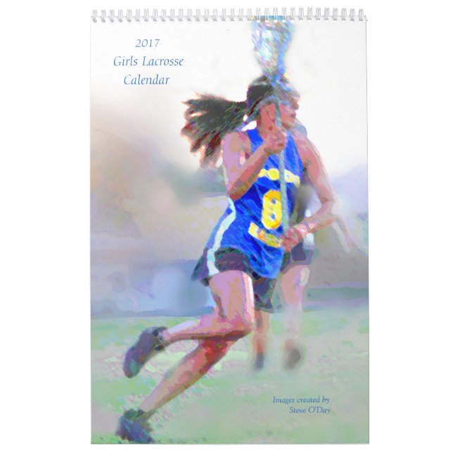 2017 Girls Lacrosse Calendar (Cover)