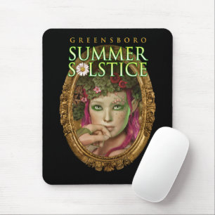 2017 Greensboro Summer Solstice Festival Keepsake Mouse Mat