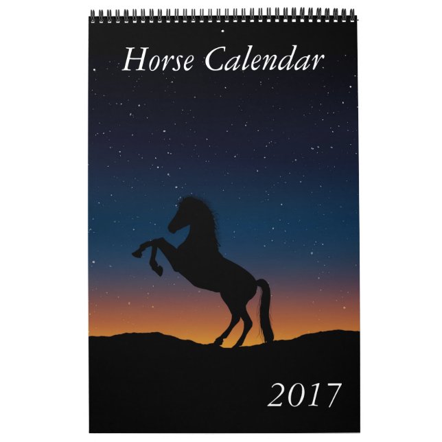 2017 Horse Calendar (Cover)