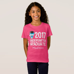 2017 Kindergarten Graduation Cute Custom T-Shirt
