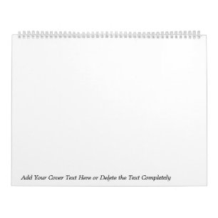 2017 Large Wall Calendar with YOUR PHOTOS and TEXT