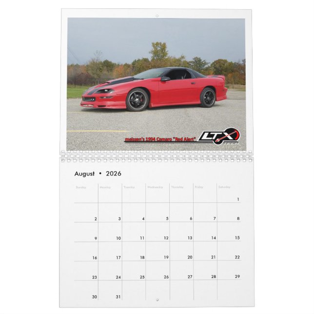 2017 LTxTech.com Calendar (Aug 2026)