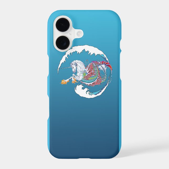 2017 Mink Tech Hippicorn iPhone 7/8 Plus Red Case (Back)