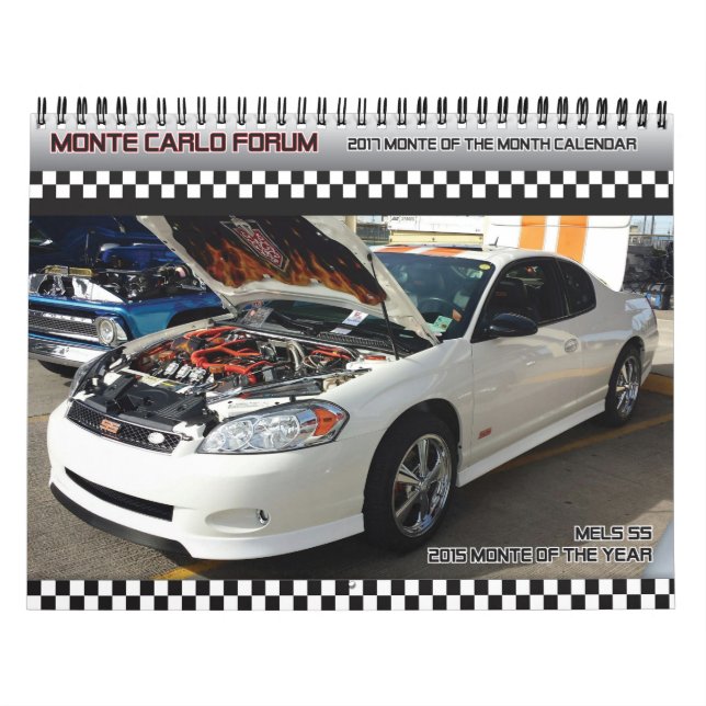2017 Monte of the Month Calendar (Cover)