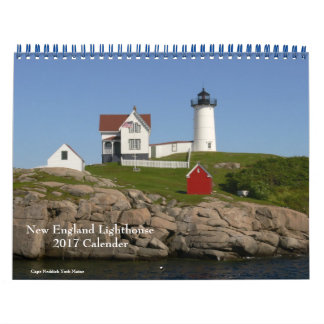 2017 New England Lighthouse-Calendar Calendar