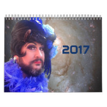 2017 Science Fiction Non Binary Gay Drag Calendar