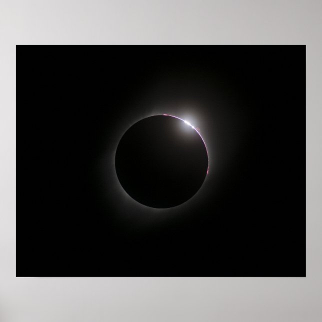 2017 Solar Eclipse - Bailey's Beads Poster (Front)