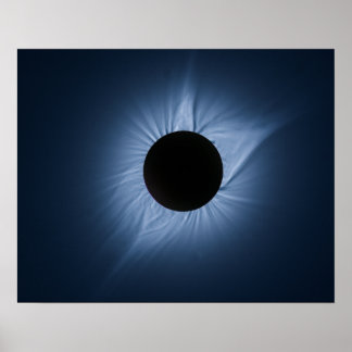 2017 Solar Eclipse - Crown of the Sun Poster