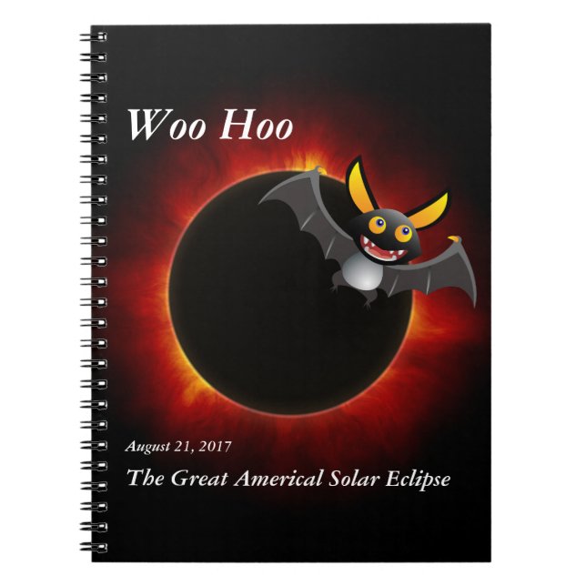 2017 Solar Eclipse, Vampire Edition Notebook (Front)