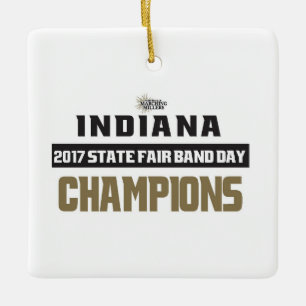 2017 State Fair Band Day Champions - Sirens Season Ceramic Ornament