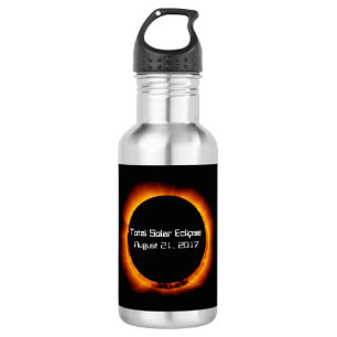 2017 Total Solar Eclipse 532 Ml Water Bottle