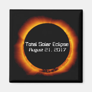 2017 Total Solar Eclipse Magnet