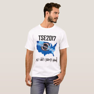 2017 Total Solar Eclipse-new way to write the date T-Shirt