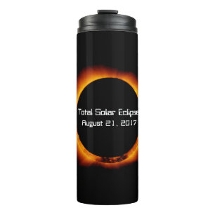 2017 Total Solar Eclipse Thermal Tumbler