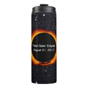 2017 Total Solar Eclipse Thermal Tumbler