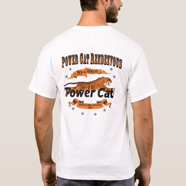 2018 10th Annual Rendezvous T-shirt (Back)