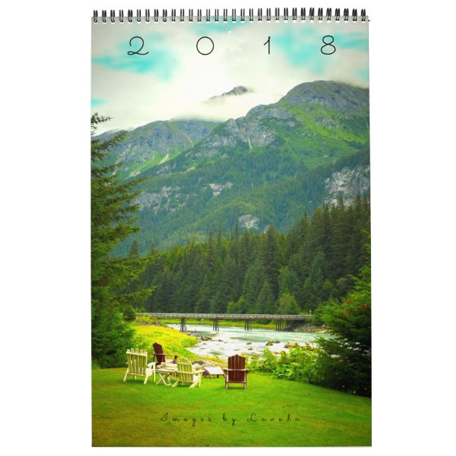 2018 Alaska Calendar with Bio (Cover)