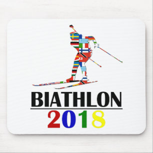 2018 BIATHLON MOUSE MAT