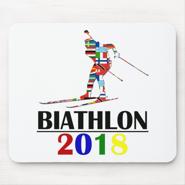 2018 BIATHLON MOUSE MAT (Front)