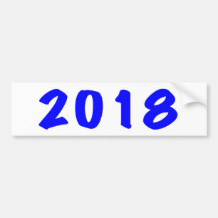 2018 BUMPER STICKER