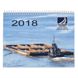 2018 Calendar of NYS Marine Highway Tugs & Barges
