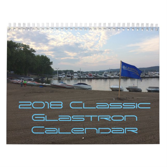 2018 CGOAMN Classic Glastron Calendar (Cover)
