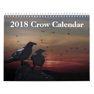 2018 Crow Raven Calendar