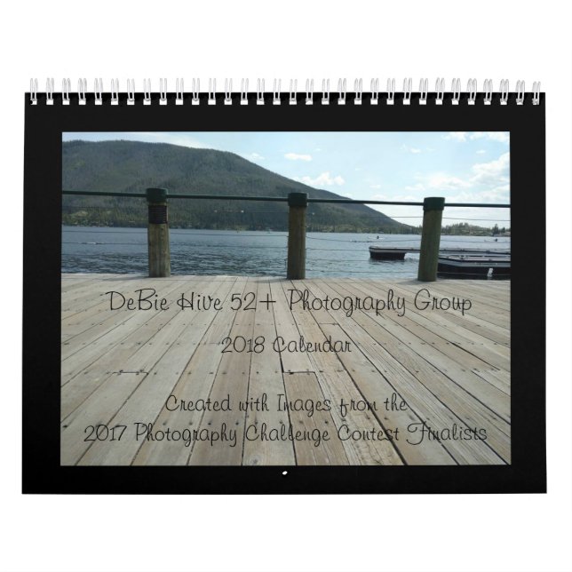 2018 DeBie Hive 52+ Photo Challenge Group Calendar (Cover)
