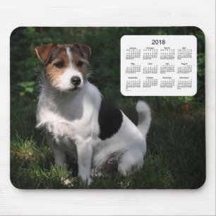 2018 Dog Calendar by Janz Jack Russell Terrier Mouse Mat