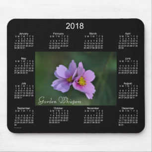 2018 Garden Whispers Calendar by Janz Mouse Mat