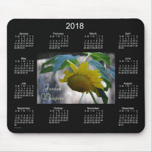 2018 Garden Whispers Calendar by Janz Mouse Mat