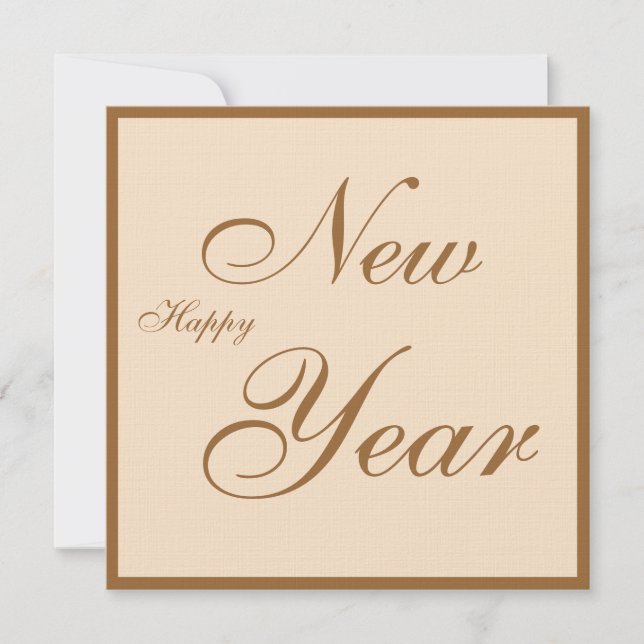 2018 ~ Happy New Year Invitation (Front)