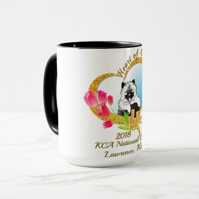 2018 KCA National Ceramic Two tone Coffee Mug (Front Left)