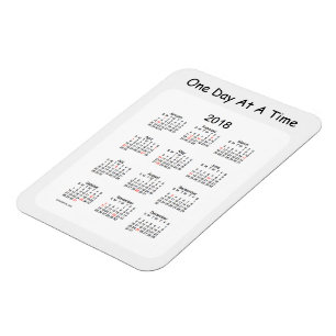 2018 One Day At A Time Smoke Calendar by Janz Magnet