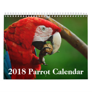 2018 Parrot Calendar