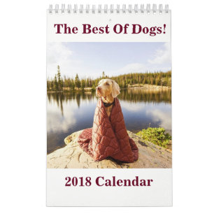 2018 The Best Of Dogs! Calendar
